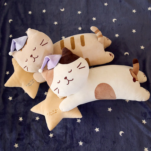 Fuku Fuku Nyanko 福福貓「晚安貓」迷你抱抱枕