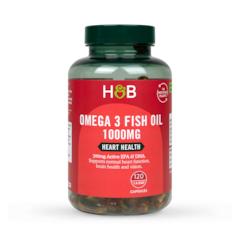 Omega 3 Fish Oil 1000mg 120 Capsules
