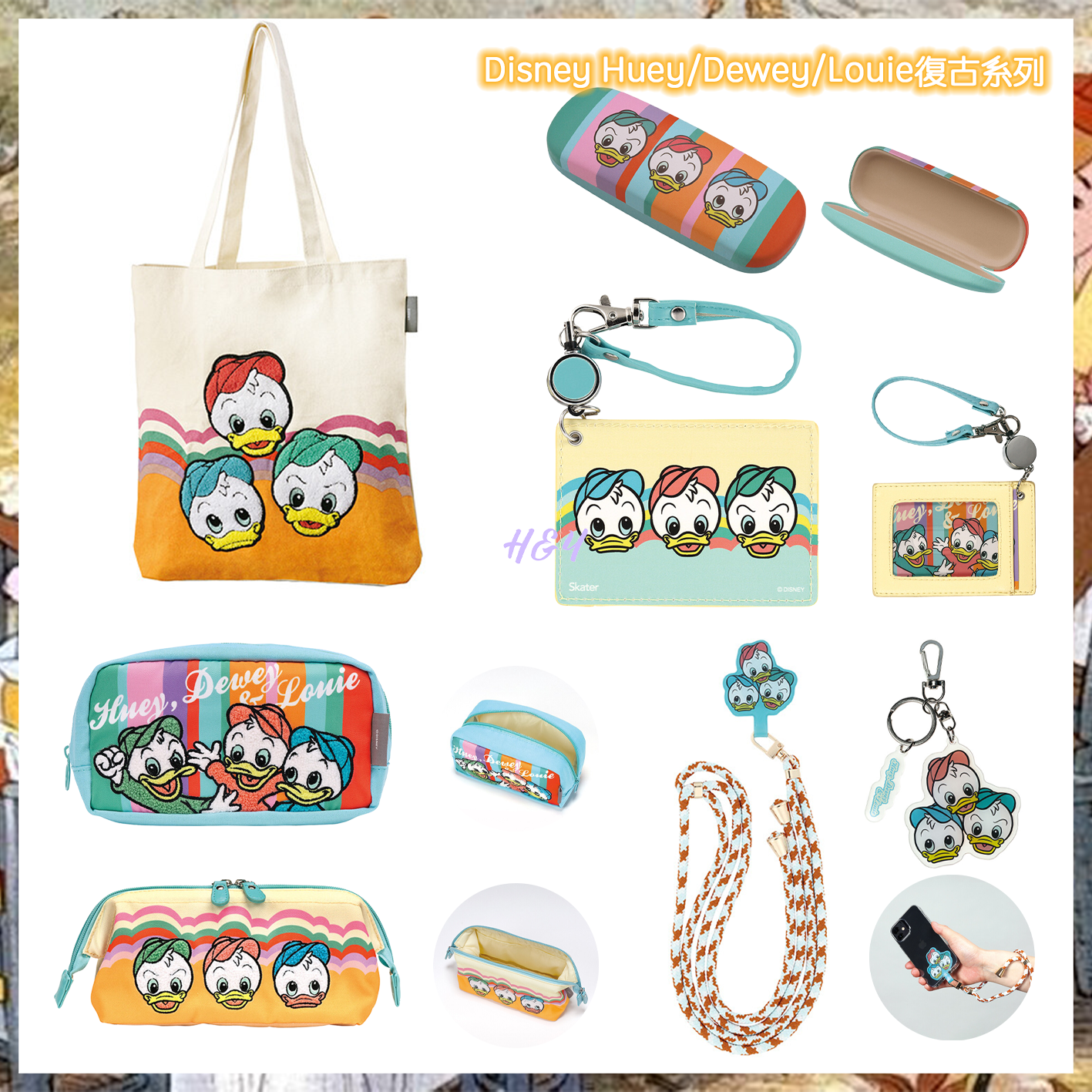 Huey, Dewey & Louie Tote Bag