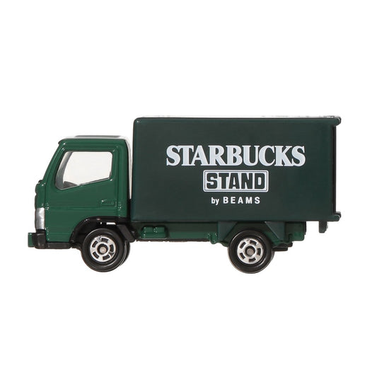 【Starbucks × BEAMS TOMICA Collection】別注綠色貨車合金車(STARBUCKS STAND by BEAMS Tomica)