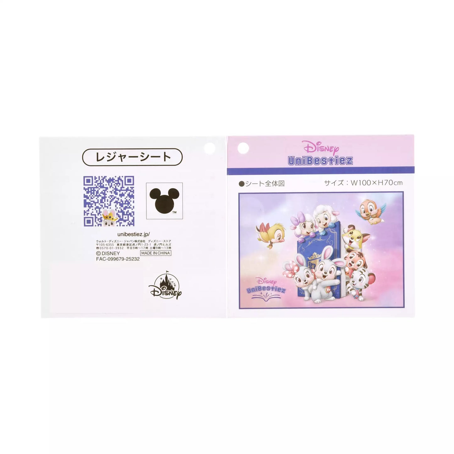 UniBestiez 角色野餐墊連收納袋 Disney UniBestiez Leisure Sheet with Pouch