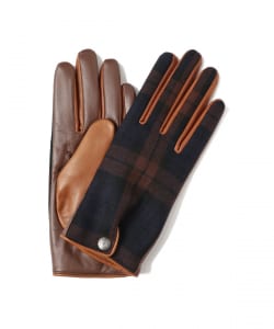 tet. 女裝 Check '25 格紋手套 — 型格格仔圖案