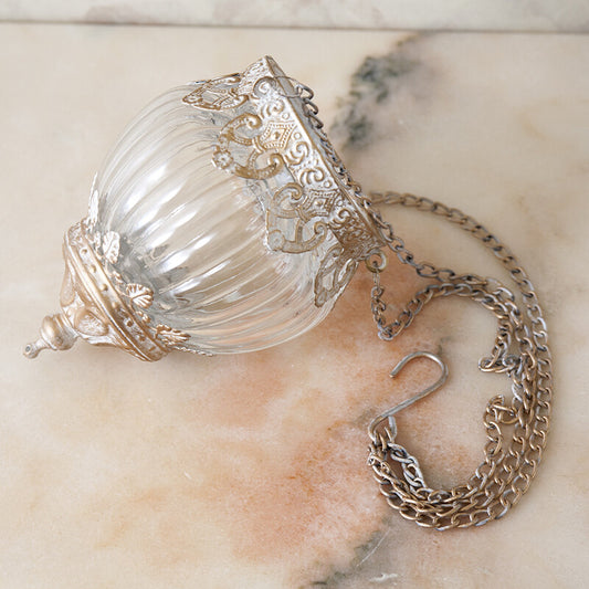 Loire glass hanging pot