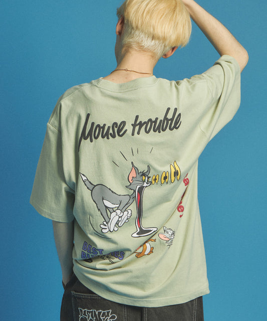 SEQUENZ meets TOM&JERRY MOUSE TROUBLE PUFF T-SHIRT