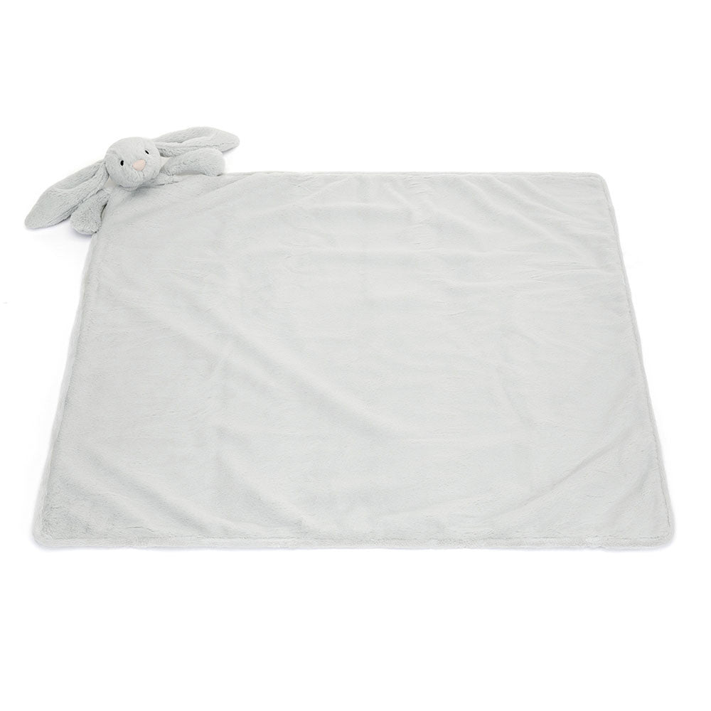 Bashful Bunny Blankie - silver