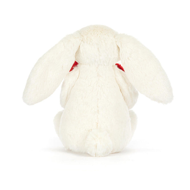 Little Red Love Heart Bashful Bunny
