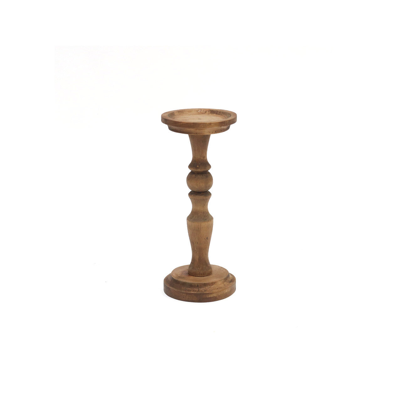 Pine Candle Stand L 2pcs