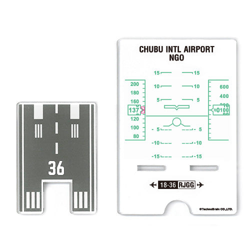 跑道手機座 中部國際機場 HUDver.