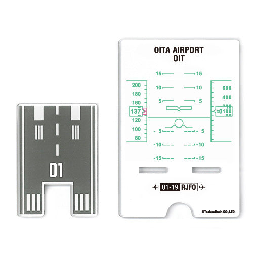 跑道手機座 大分機場 HUDver.