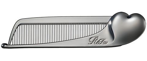 ReFa 心形高級小梳 HEART COMB Aira CHROME ReFa HEART COMB Aira CHROME Premium Black Chrome Comb