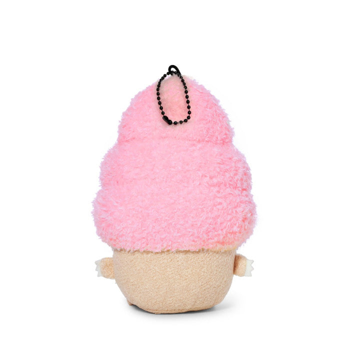 Ricecream Strawberry Mini Sitting Plush Toy