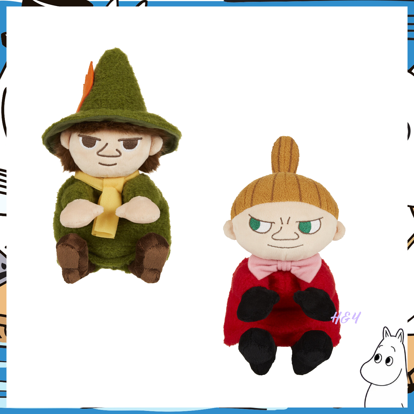 Moomin snufkin plush sales