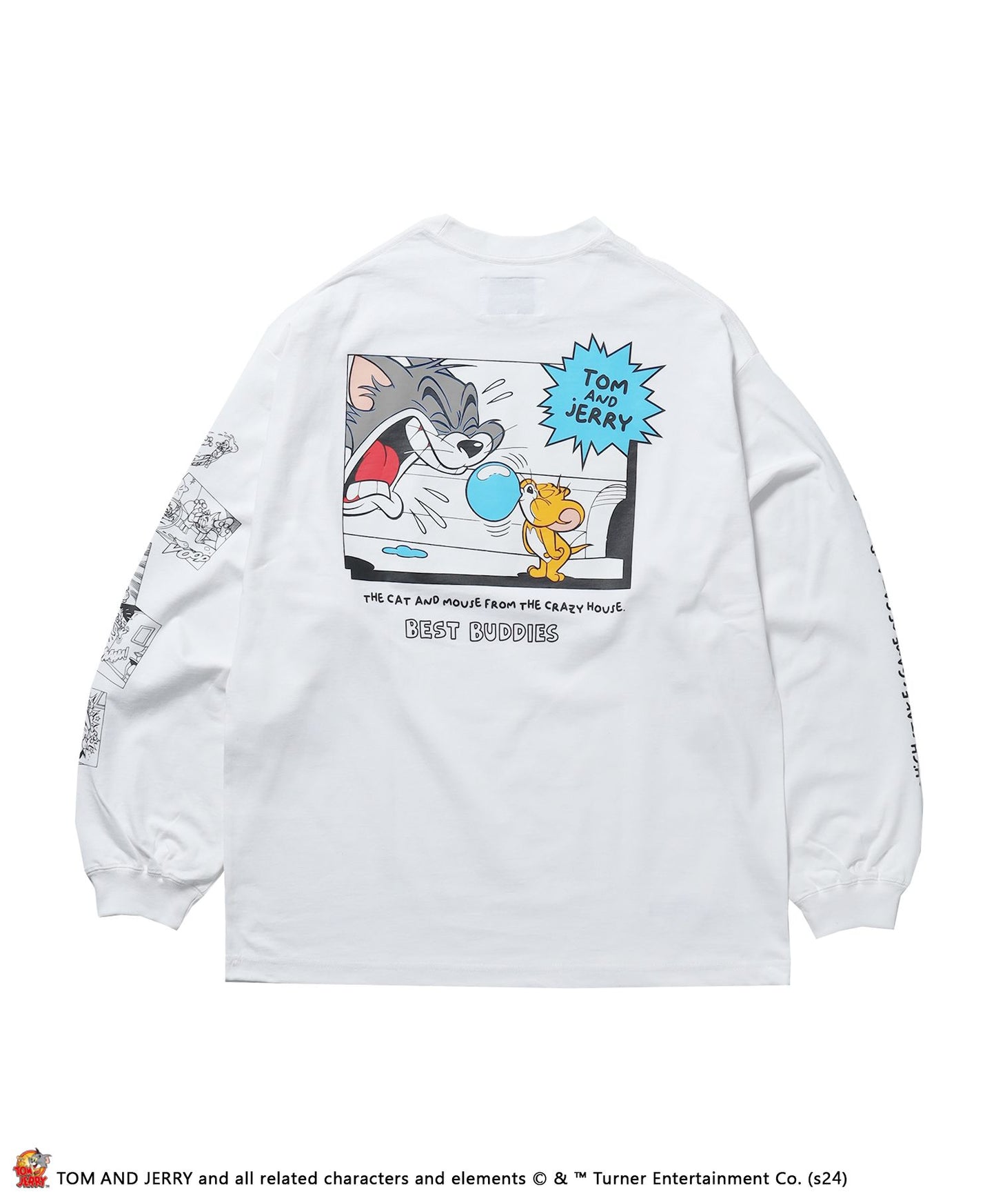 SEQUENZ meets TOM&JERRY TJ COMIC S TEE