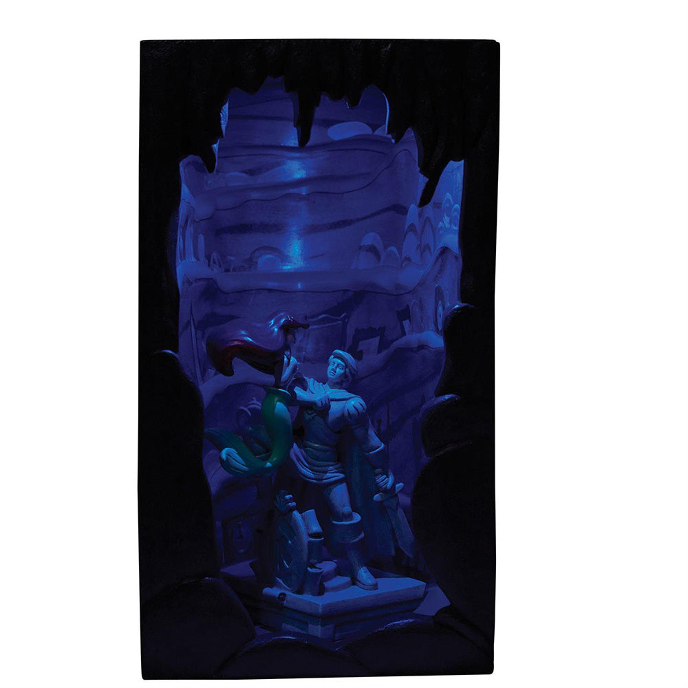  Disney Showcase Ariel Secret Cave Bookend 