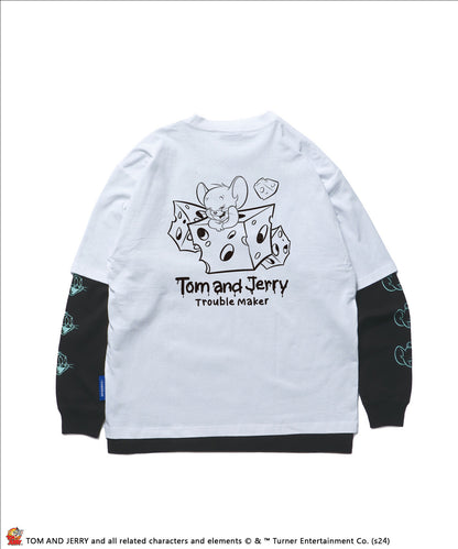 TOM&JERRY CHEESE TEE LAYERED