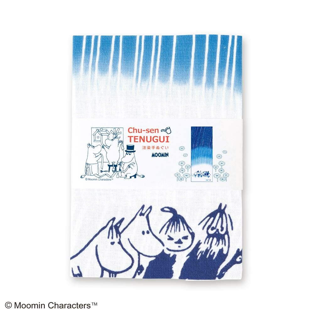  Moomin Characters dyed Hand Towel 