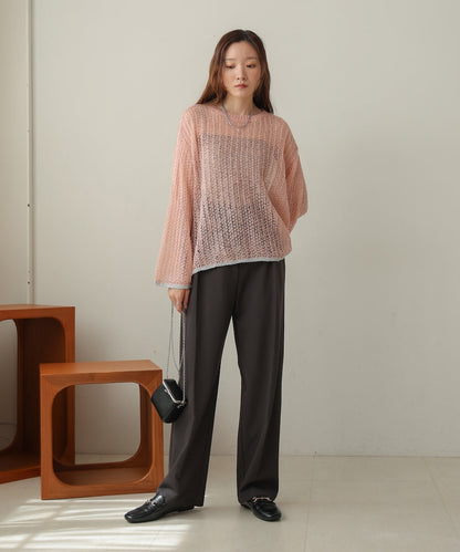 Openwork Knit Top