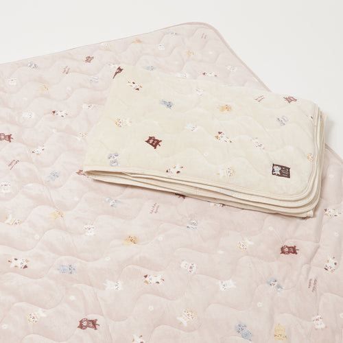 Fuku Fuku Nyanko 福福貓 法蘭絨雙人保暖床墊（網店限定）