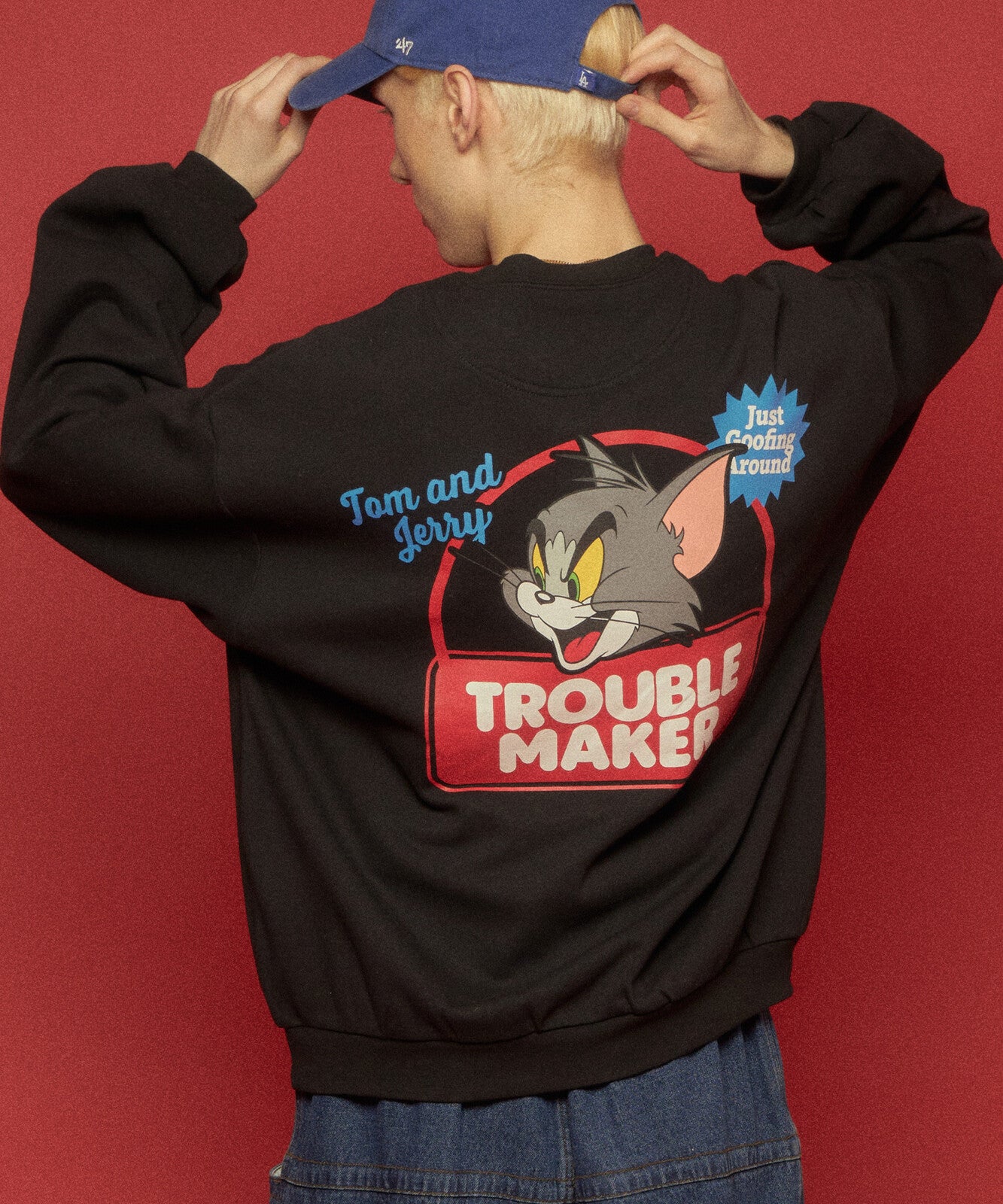  SEQUENZ meets TOM&JERRY TROUBLE MAKER SWEATSHIRT