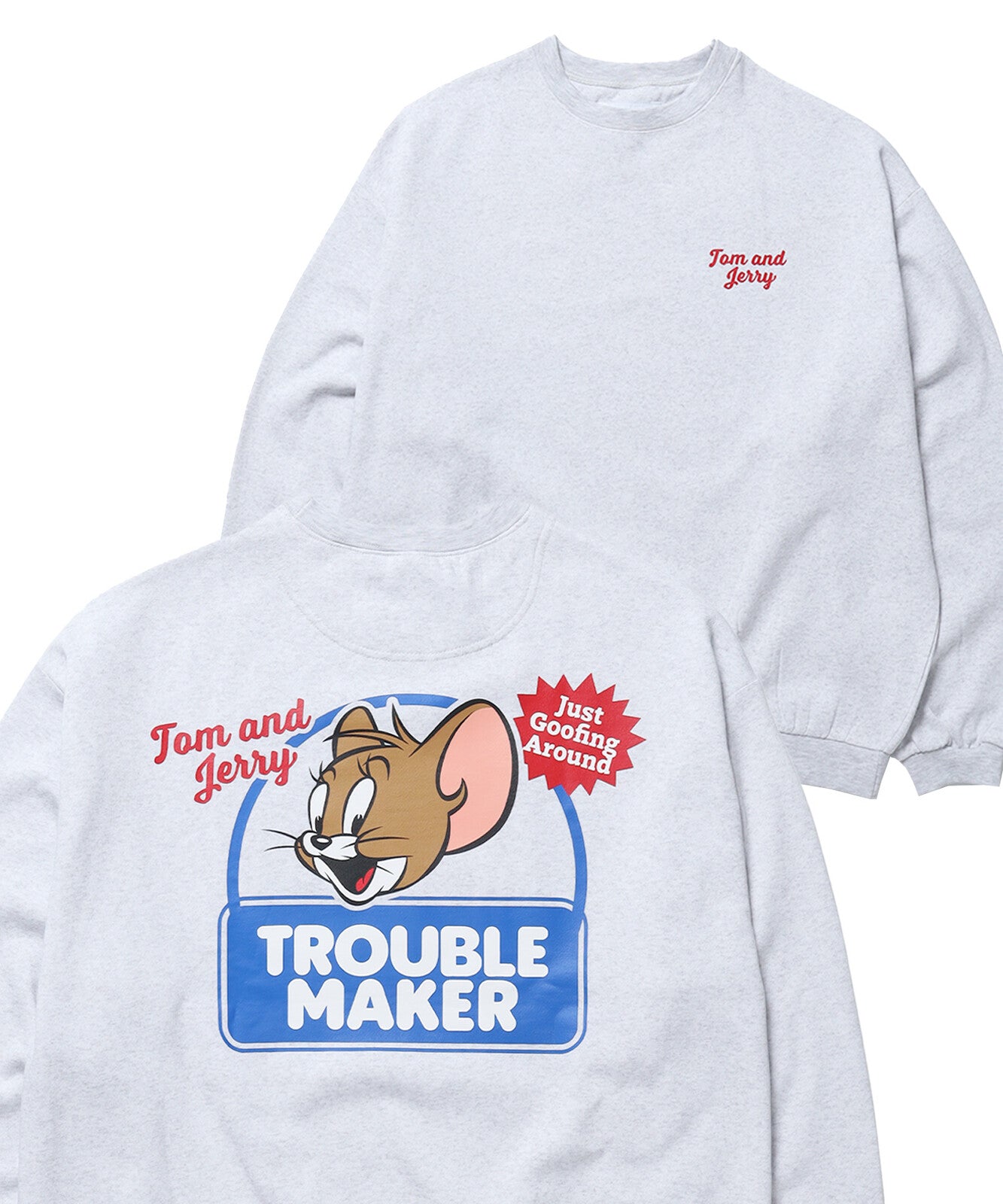  SEQUENZ meets TOM&JERRY TROUBLE MAKER SWEATSHIRT