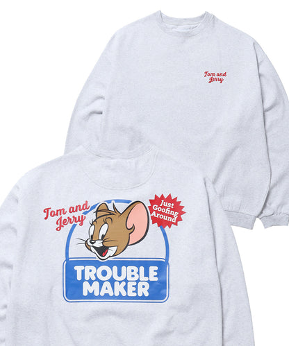 SEQUENZ meets TOM&JERRY TROUBLE MAKER SWEATSHIRT