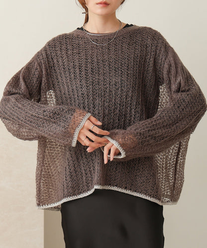 Openwork Knit Top