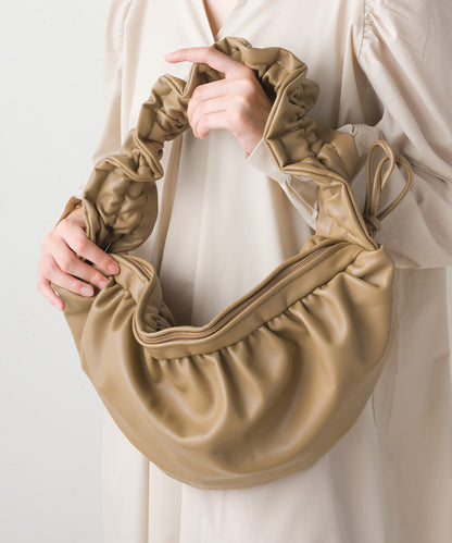 Gathered Shoulder Bag