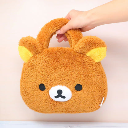 Rilakkuma Fluffy Tote Bag & Pouch Set