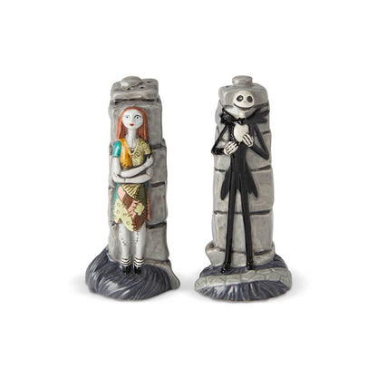  Enesco Jack and Sally seasoning bottles 