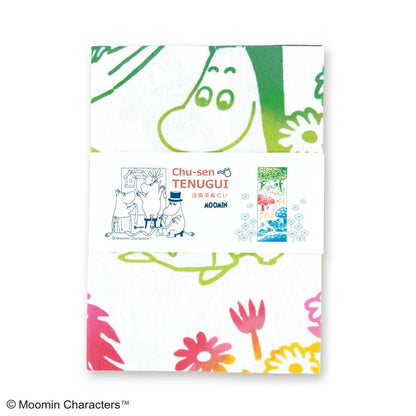  Moomin Characters dyed Hand Towel 