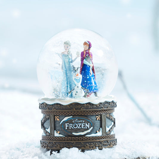 Frozen 10th Anniversary Snow Globe