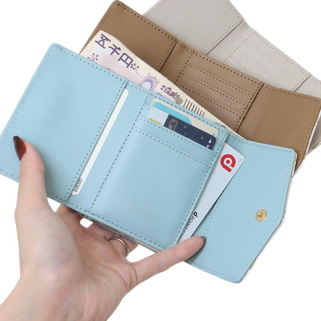 Rilakkuma tri-fold wallet (three colors) 