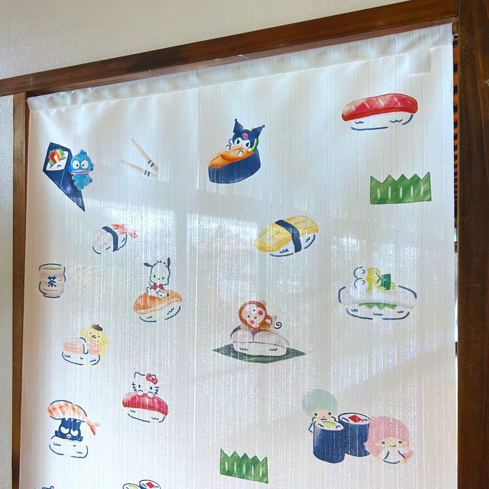 Sanrio Sushi Door Curtain