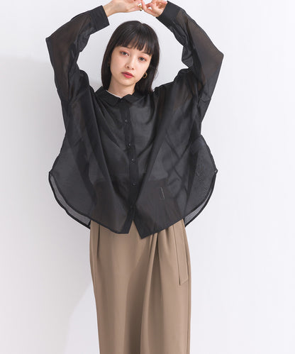 Sheer Lyocell Shirt