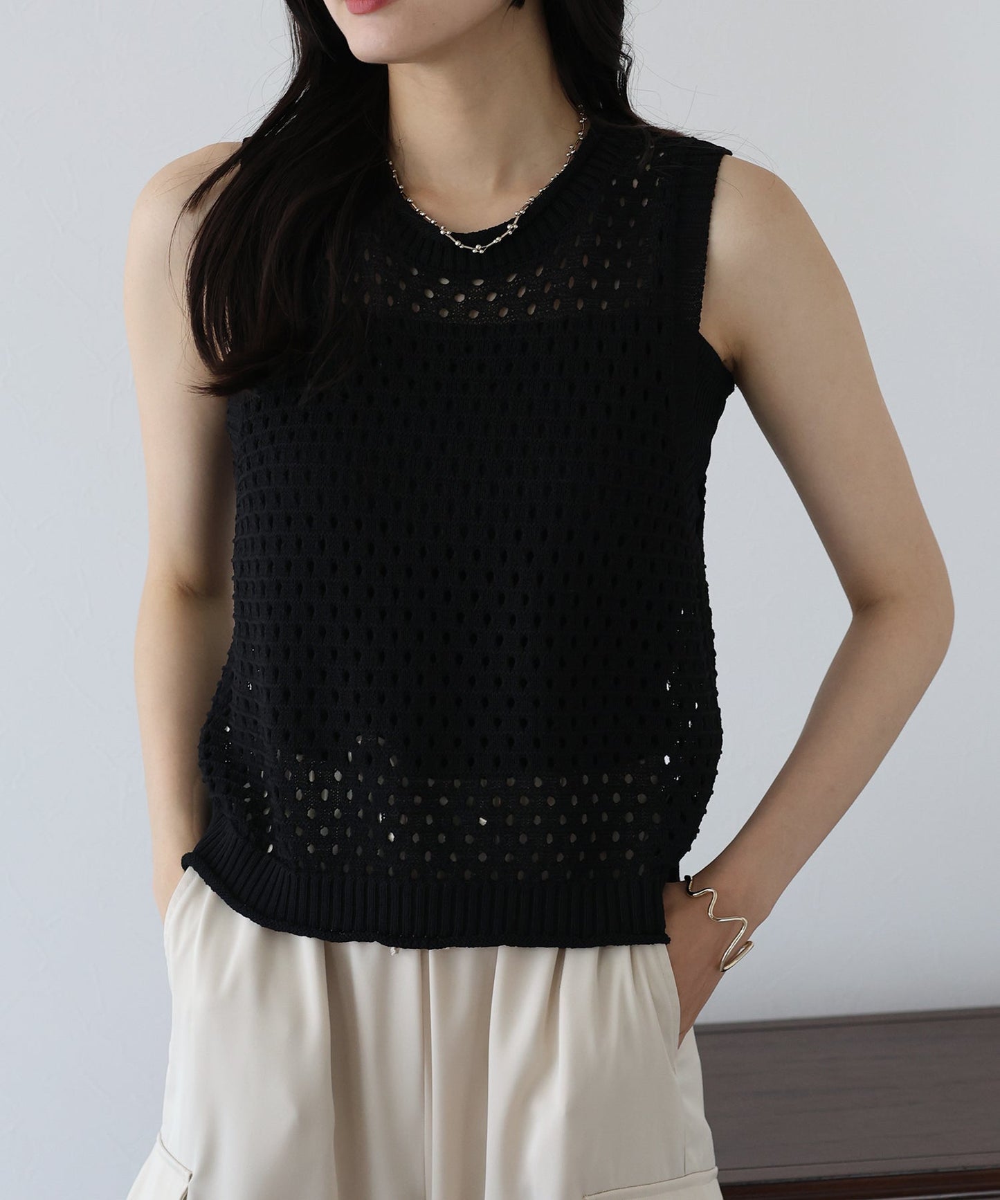 Mesh Knit Tank