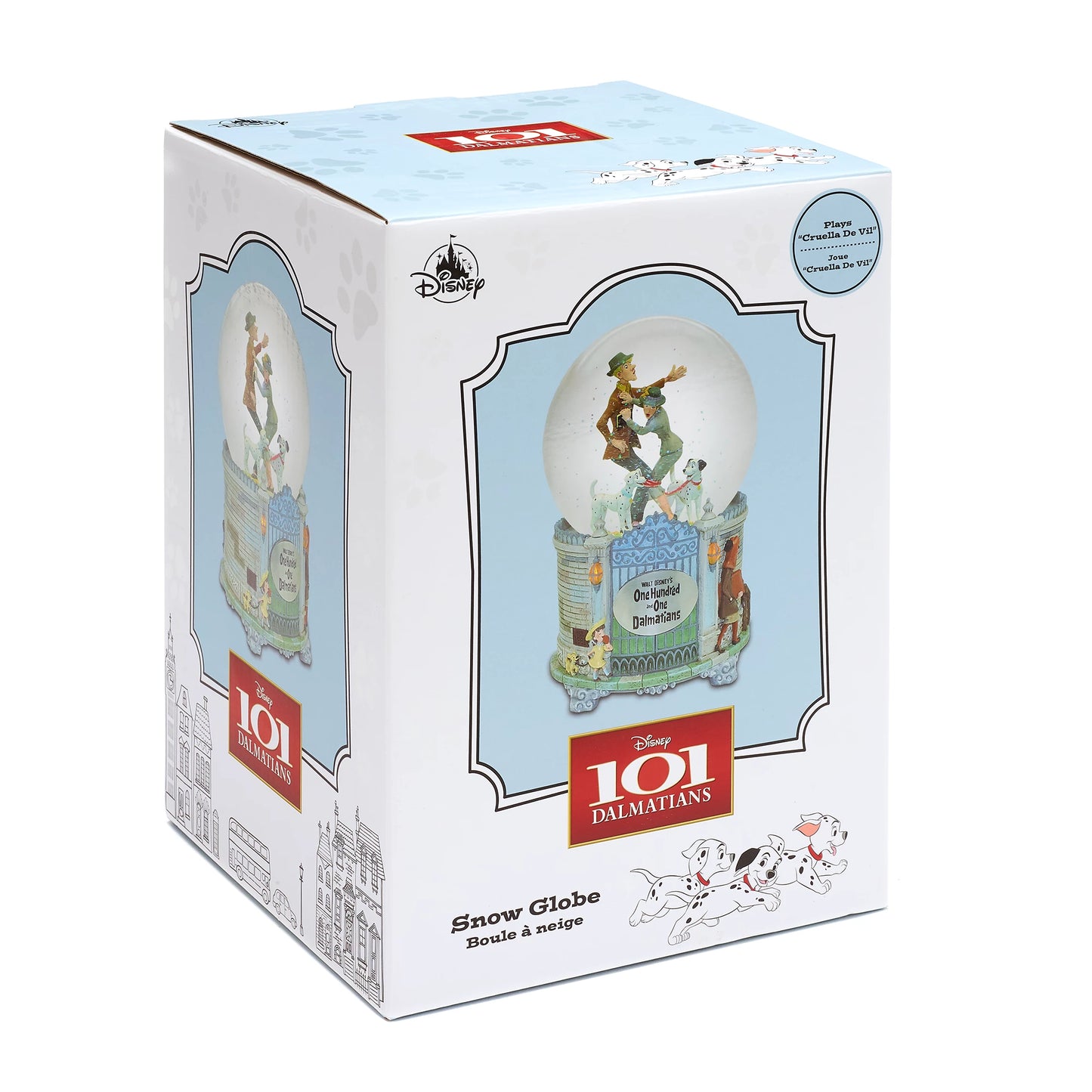 Disney 101 Dalmatians Musical Snow Globe