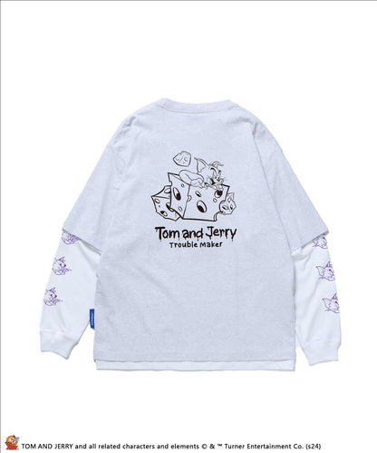 TOM&JERRY CHEESE TEE LAYERED