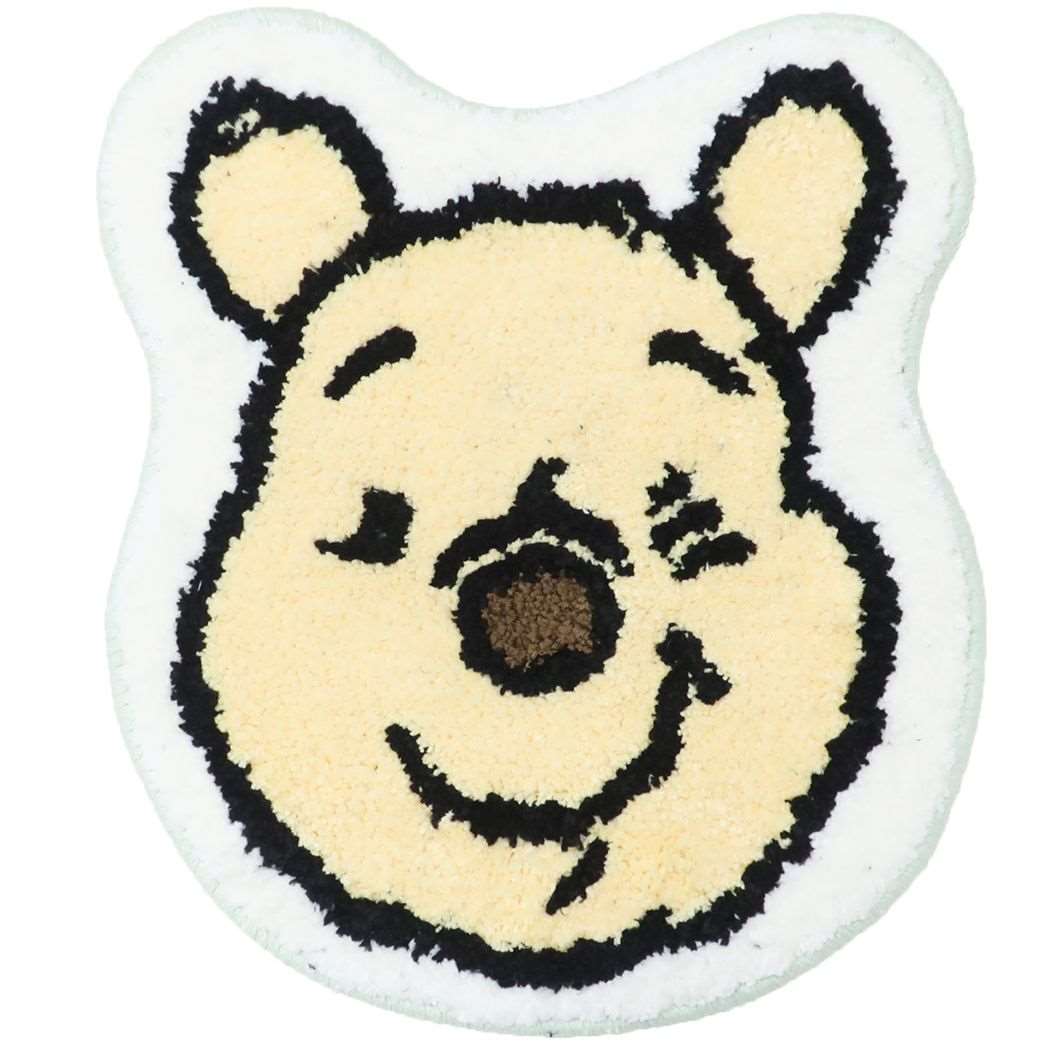  Winnie the Pooh Face Pattern Rug S Size 