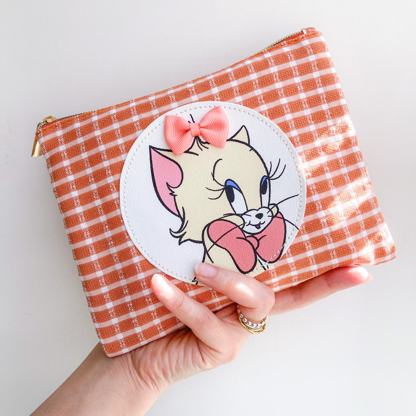 TOM and JERRY×Flapper Cosmetic Bag