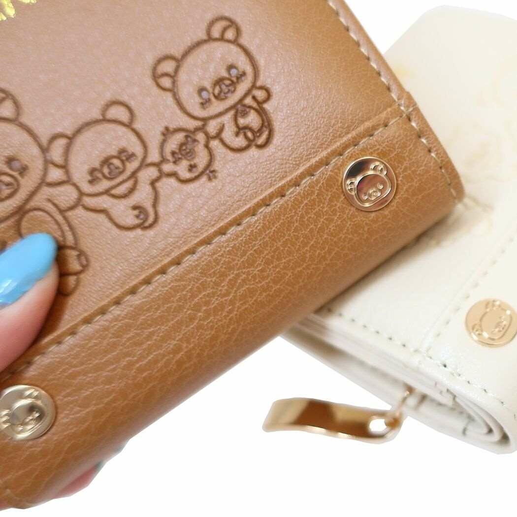 Rilakkuma Wallet & Crossbody Bag (Brown/Ivory)