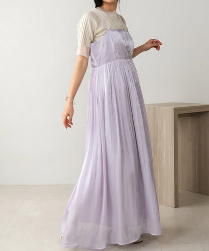 Sheer Glitter Cami Dress