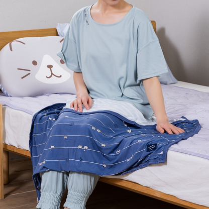 Fuku Fuku Nyanko Contact Cool Feeling Cold Quilt (M/L)