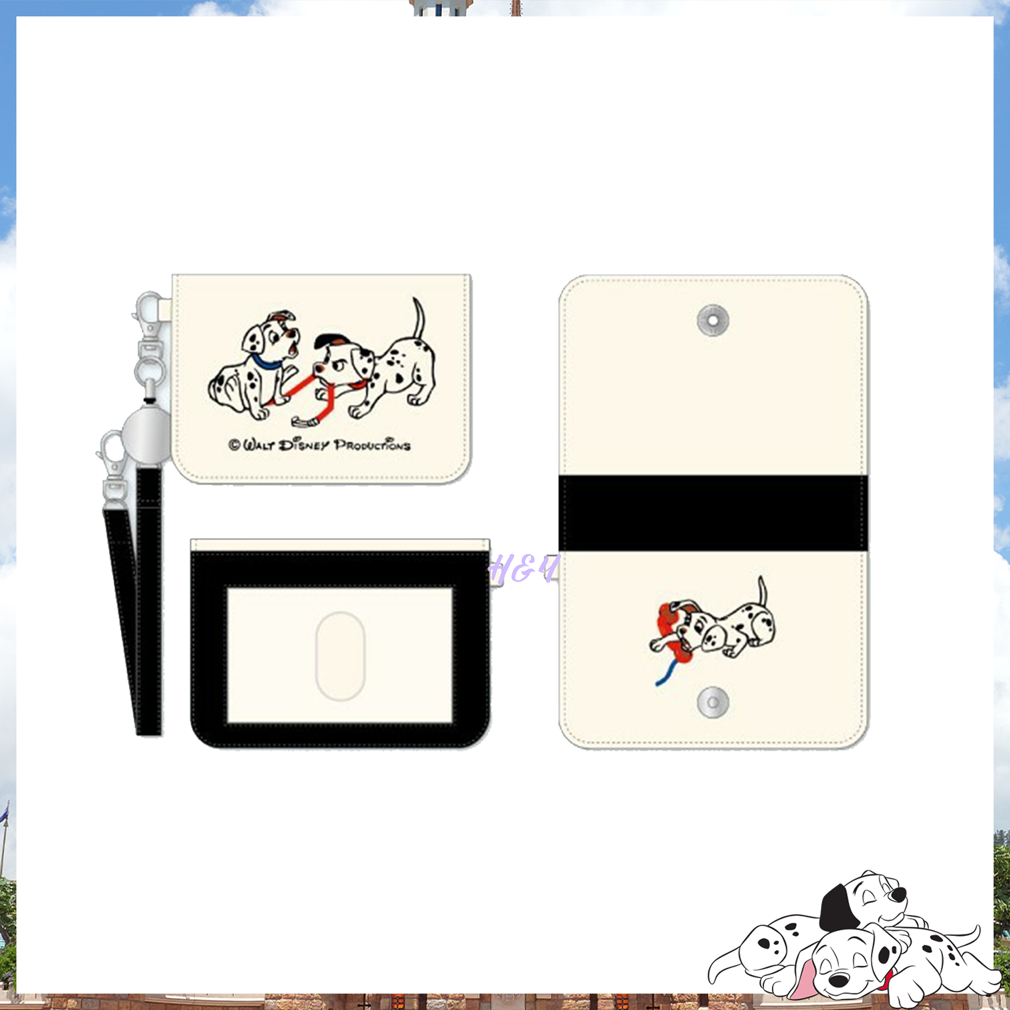  101 Dalmatians Bi-fold Card Holder 