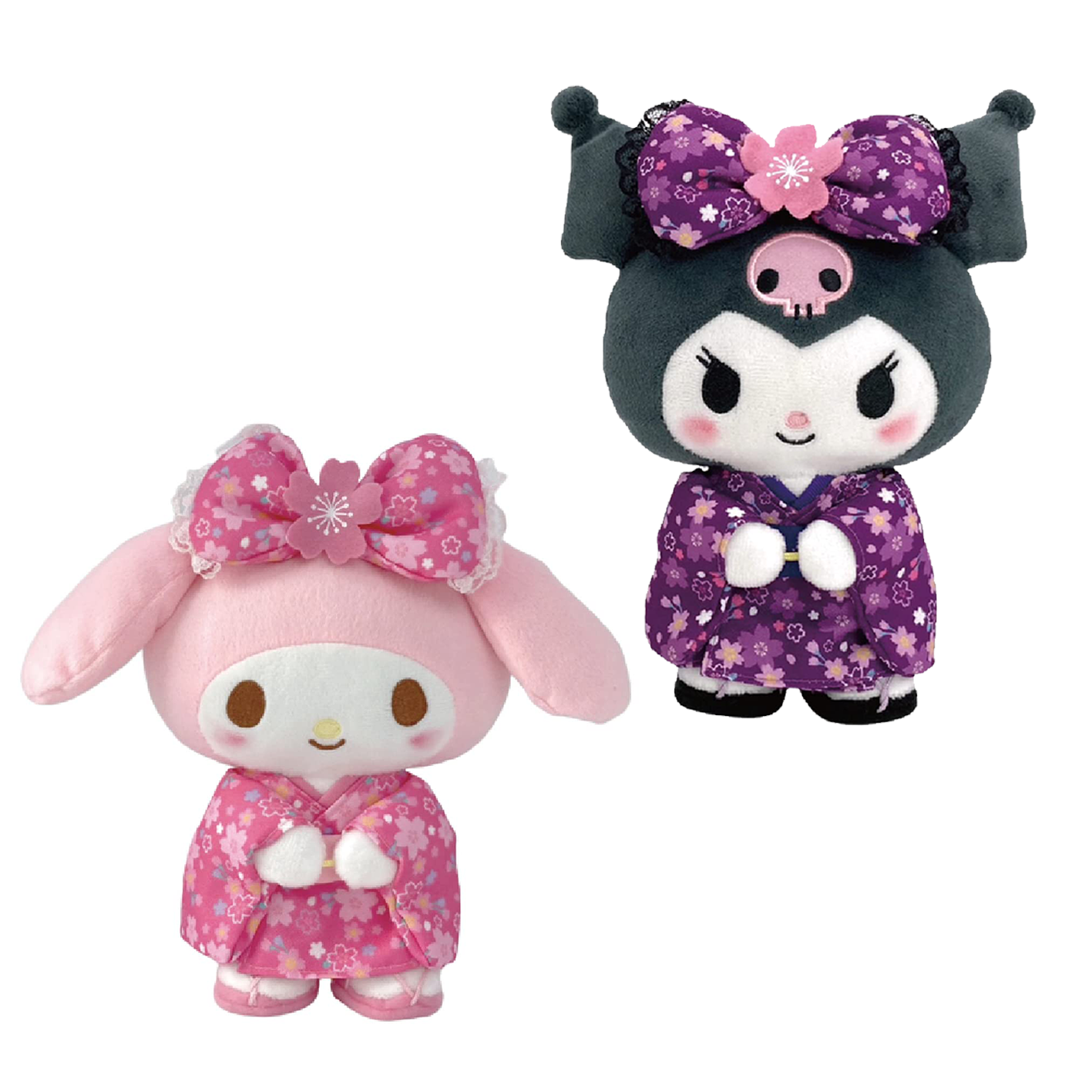  My Melody & Kuromi Sakura Kimono Figure (S) 