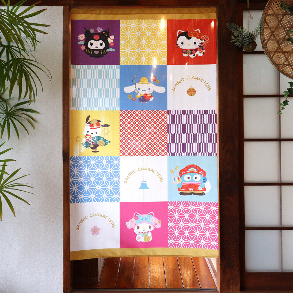  Sanrio Lucky charms colorful door curtain 