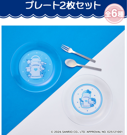 [預購] LAWSON 50週年 X SANRIO 碟套裝(1套2款)