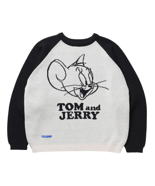 SEQUENZ meets TOM&JERRY CAN'T CHOOSE RAGLAN KNIT