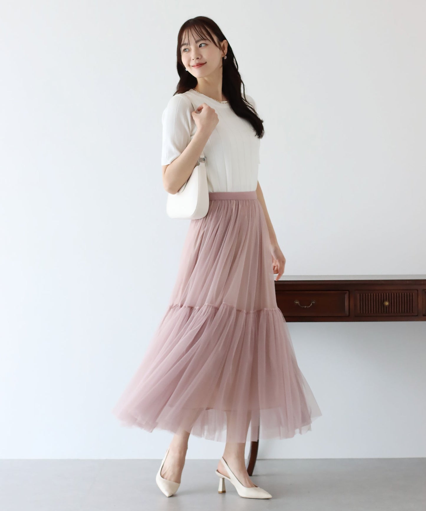 Tulle Tiered Skirt