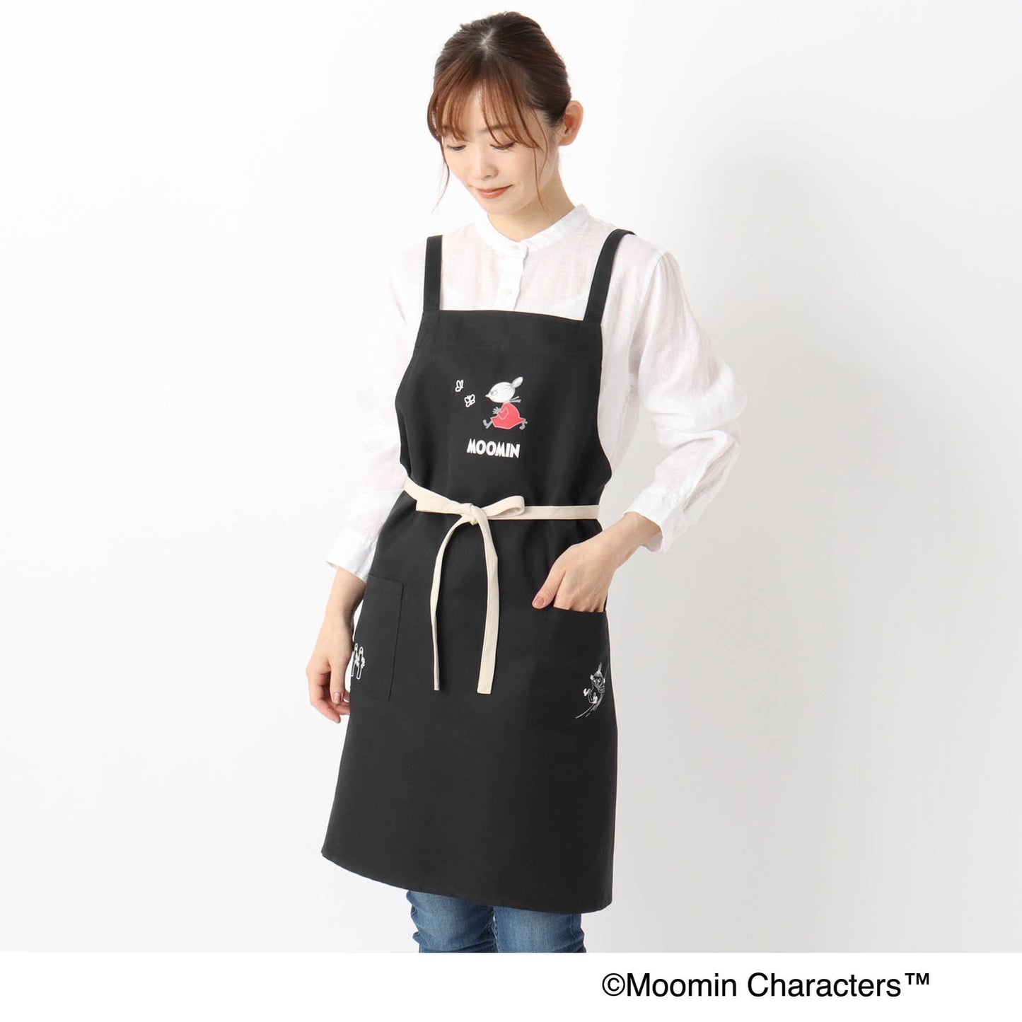  MOOMIN Little My X-shaped apron 