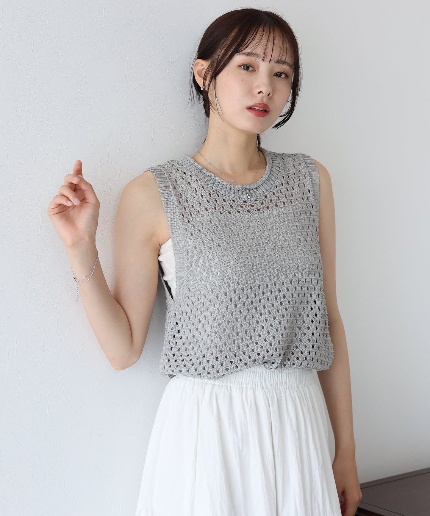 Mesh Knit Tank